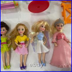 HUGE Vtg Y2K Polly Pocket Lot 155+ Pcs Magnetic Dolls Limo Horses Cars BUNDLE