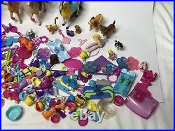 Huge Lot 900+ pcs Polly Pocket & Disney 70+ Dolls Clothes Shoes Accessories VTG