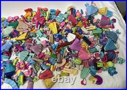 Huge Lot 900+ pcs Polly Pocket & Disney 70+ Dolls Clothes Shoes Accessories VTG