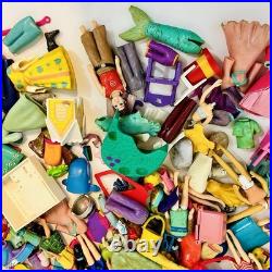 Huge Lot Of Vintage POLLY POCKETS AND ACCESSORIES USED CONDITION SOME BROKEN Huge Lot Of Vintage POLLY POCKETS AND ACCESSORIES USED CONDITION SOME BROKEN