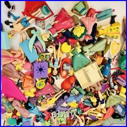 Huge Lot Of Vintage POLLY POCKETS AND ACCESSORIES USED CONDITION SOME BROKEN Huge Lot Of Vintage POLLY POCKETS AND ACCESSORIES USED CONDITION SOME BROKEN