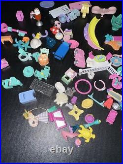 Huge Lot Of Vintage Polly Pocket Mini Accessories, Furniture, Other Mini Toys