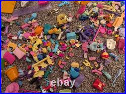 Huge Lot Polly Pocket Vintage 2000's Dolls & Clothes Cars & Accessories Mattel