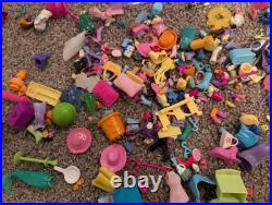 Huge Lot Polly Pocket Vintage 2000's Dolls & Clothes Cars & Accessories Mattel