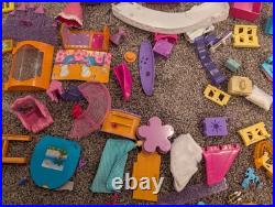 Huge Lot Polly Pocket Vintage 2000's Dolls & Clothes Cars & Accessories Mattel