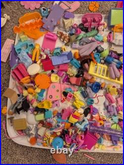 Huge Lot Polly Pocket Vintage 2000's Dolls & Clothes Cars & Accessories Mattel B