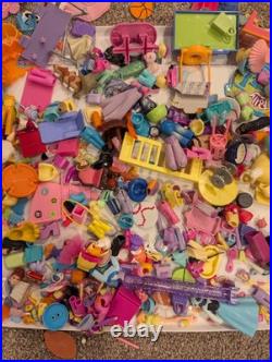 Huge Lot Polly Pocket Vintage 2000's Dolls & Clothes Cars & Accessories Mattel B