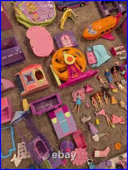 Huge Lot Polly Pocket Vintage 2000's Dolls & Clothes Cars & Accessories Mattel B