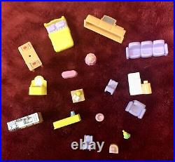 Huge Lot Vintage Bluebird Polly Pocket Compacts Houses Accessories