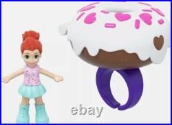 Huge Lot of 98 Polly Pocket Tiny Takeaway Ring Necklace Set & Polly Sand Secret