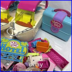 Huge Lot of Vintage 2000s Polly Pocket 13 Cars 2 Boats Dolls Figures Accessories