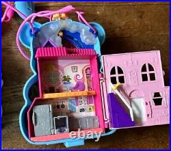 Huge Lot of Vintage 2000s Polly Pocket Dolls Figures Clothing Accessories Sets