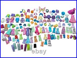 Huge Lot of Vintage Polly Pocket Dolls(51) Assorted Clothing, Accessories & Pets