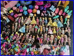 Huge Lot of Vintage Polly Pocket Dolls & Accessories