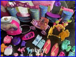 Huge Lot of Vintage Polly Pocket Dolls & Accessories