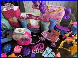 Huge Lot of Vintage Polly Pocket Dolls & Accessories