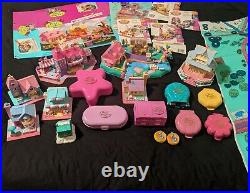 Huge Lot of Vintage Polly Pockets & Figurines 90s Retro Excellent Used Condition