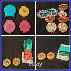 Huge Lot of Vintage Polly Pockets & Figurines 90s Retro Excellent Used Condition