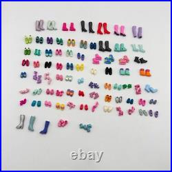 Huge Polly Pocket Accessory Lot 75 Pairs Shoes 170 Clothes Pets Locker Vintage
