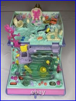 Huge VTG 1990s Polly Pocket Bluebird Lot 7 Compacts Mermaid Kingdom & More