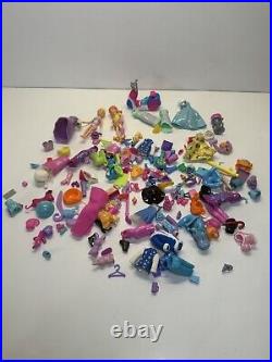 Huge VTG Polly Pocket Lot Playsets Tons Of Figures & Access Micro Figures