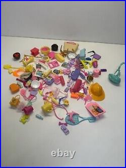 Huge VTG Polly Pocket Lot Playsets Tons Of Figures & Access Micro Figures