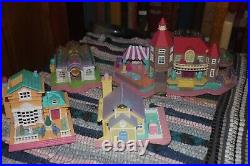 Huge Vintage 1980's & 1990's Blue Bird Polly Pockets House Bundle Playset Lot