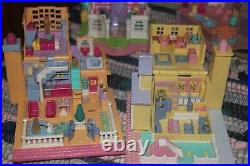 Huge Vintage 1980's & 1990's Blue Bird Polly Pockets House Bundle Playset Lot