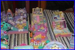 Huge Vintage 1980's & 1990's Blue Bird Polly Pockets House Bundle Playset Lot