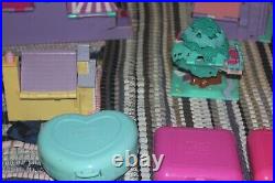 Huge Vintage 1980's & 1990's Blue Bird Polly Pockets House Bundle Playset Lot