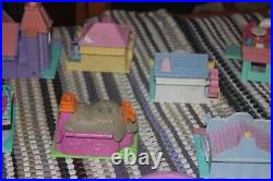 Huge Vintage 1980's & 1990's Blue Bird Polly Pockets House Bundle Playset Lot