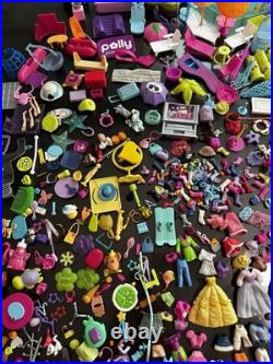 Huge Vintage Lot Of Polly Pocket With Tons Of Accecories