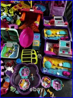 Huge Vintage Lot Of Polly Pocket With Tons Of Accecories