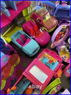 Huge Vintage Lot Of Polly Pocket With Tons Of Accecories