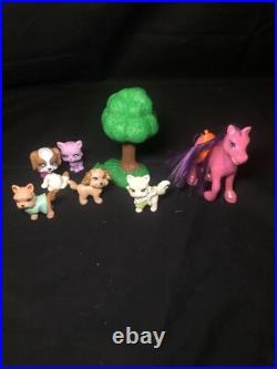 Huge Vintage Polly Pocket Lot Clothing Pets Dolls House Cars Case Accessories