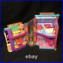 Huge Vintage Polly Pocket Lot Clothing Pets Dolls House Cars Case Accessories