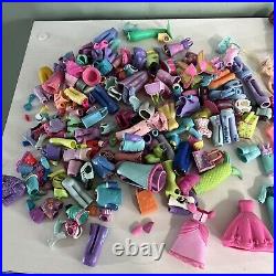 Huge vintage lot of Polly pocket with clothes and shoes lots of clothes lot 3