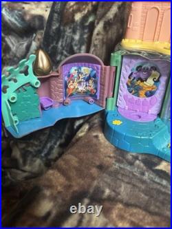 LOOK! Vintage Disney Polly Pocket SWIMMING ARIEL MAGNETIC Playset INCOMPLETE
