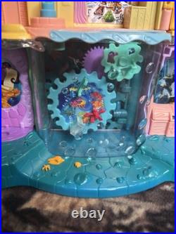 LOOK! Vintage Disney Polly Pocket SWIMMING ARIEL MAGNETIC Playset INCOMPLETE