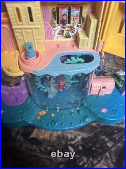 LOOK! Vintage Disney Polly Pocket SWIMMING ARIEL MAGNETIC Playset INCOMPLETE
