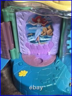 LOOK! Vintage Disney Polly Pocket SWIMMING ARIEL MAGNETIC Playset INCOMPLETE