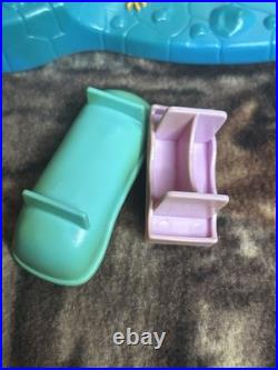 LOOK! Vintage Disney Polly Pocket SWIMMING ARIEL MAGNETIC Playset INCOMPLETE