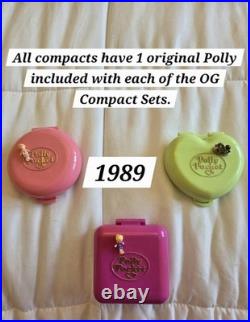 LOT OF 22 VTG Bluebird Polly Pockets Entire Collection? + BONUS Bundle