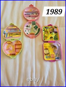LOT OF 22 VTG Bluebird Polly Pockets Entire Collection? + BONUS Bundle