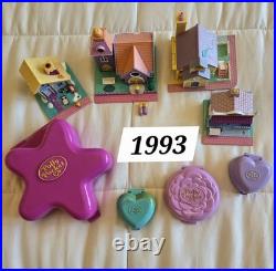 LOT OF 22 VTG Bluebird Polly Pockets Entire Collection? + BONUS Bundle