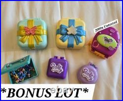 LOT OF 22 VTG Bluebird Polly Pockets Entire Collection? + BONUS Bundle