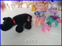 LOT Vintage Girl Toys 1980s Little Pony Barbie Strawberry Shortcake Polly Pocket
