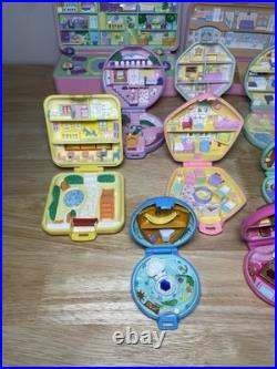Large Collection Of Vintage Polly Pocket Lot 1989-1992 With Figures & Animals