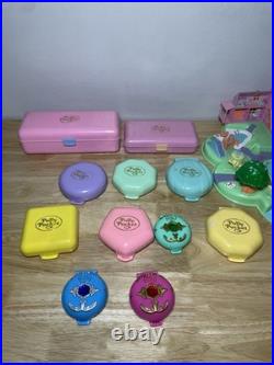 Large Collection Of Vintage Polly Pocket Lot 1989-1992 With Figures & Animals