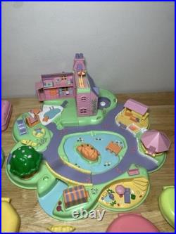Large Collection Of Vintage Polly Pocket Lot 1989-1992 With Figures & Animals
